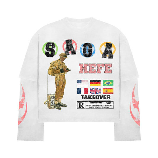 SADBOYSAGA x SNEAK “GLOBAL” LONGSLEEVE TEE