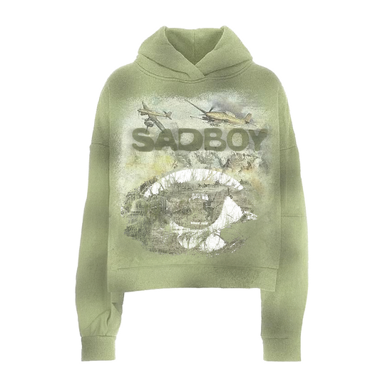Dirty Green War Zip-Up