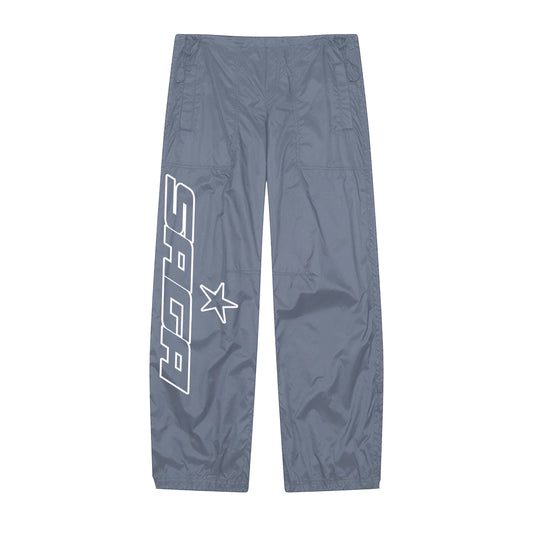 Gray Saga Nylon Pants