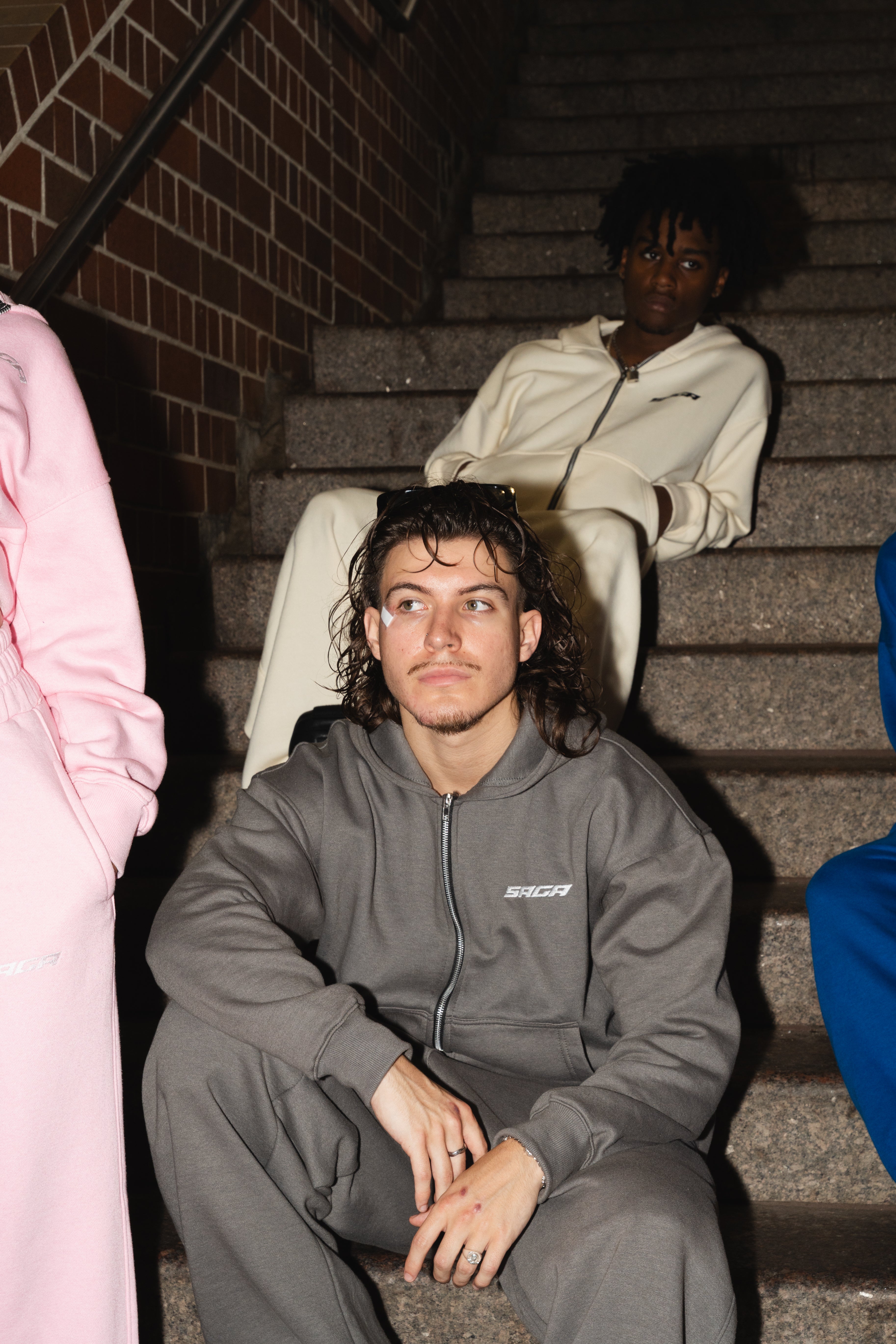 Gray Saga Zip-Up