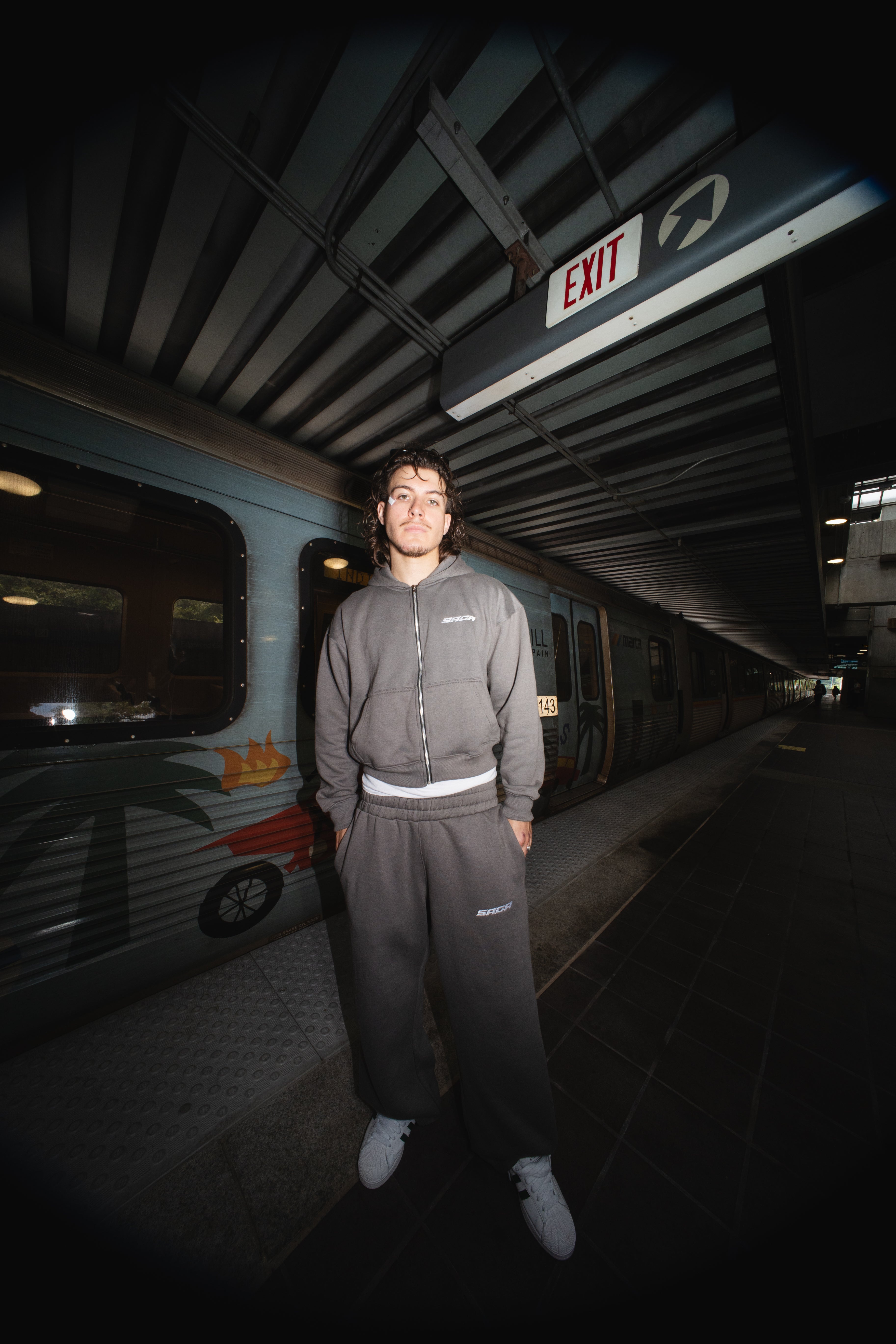 Gray Saga Sweatpant