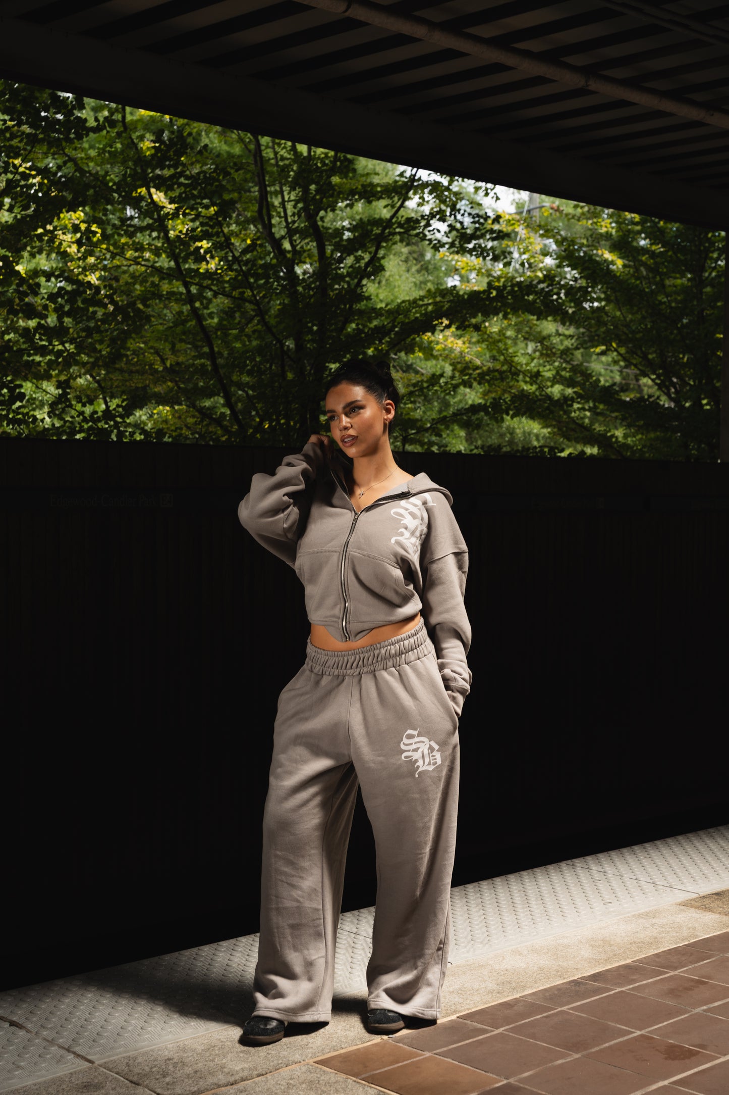 Gray Medieval Sweatsuit