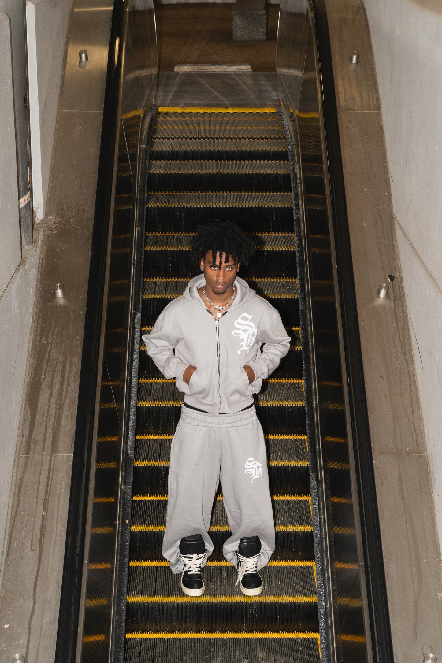 Gray Medieval Sweatsuit