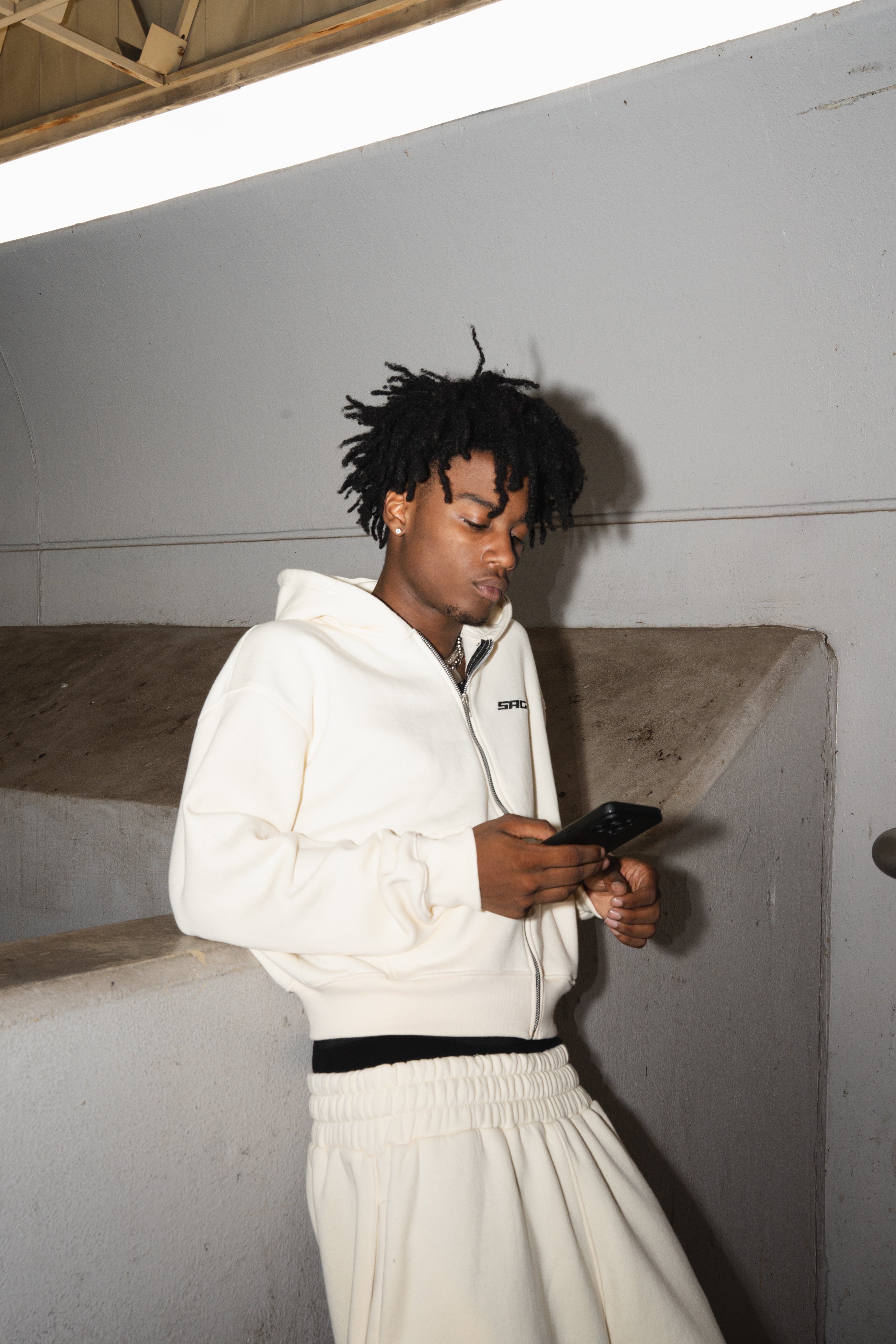 Crème Saga Zip-Up