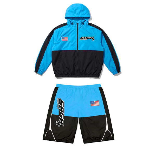 Blue Nylon Set