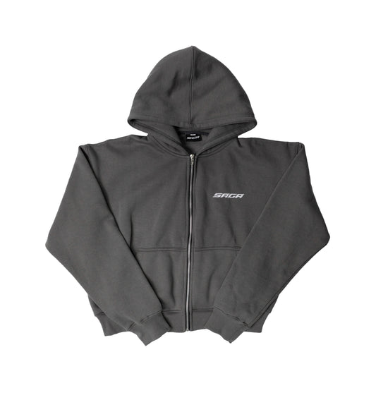 Gray Saga Zip-Up