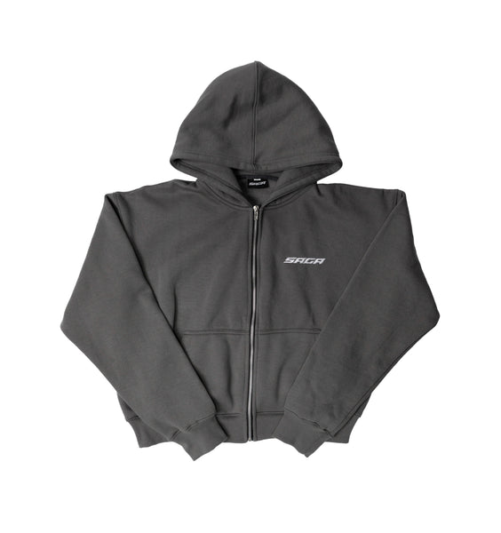 Gray Saga Zip-Up – The Sad Boy Saga