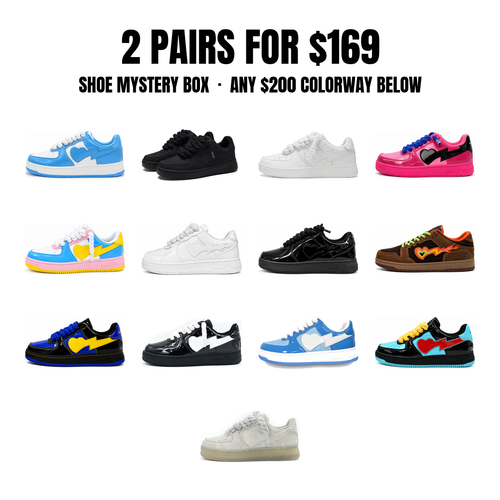 $200 Shoe Mystery Box: 2 Pairs